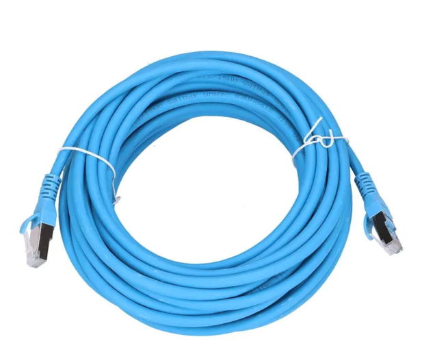 ExtraLink Kat.6A S/FTP 10m Patchcord LAN miedź skrętka 10Gbit/s - 1543846 - zdjęcie 2